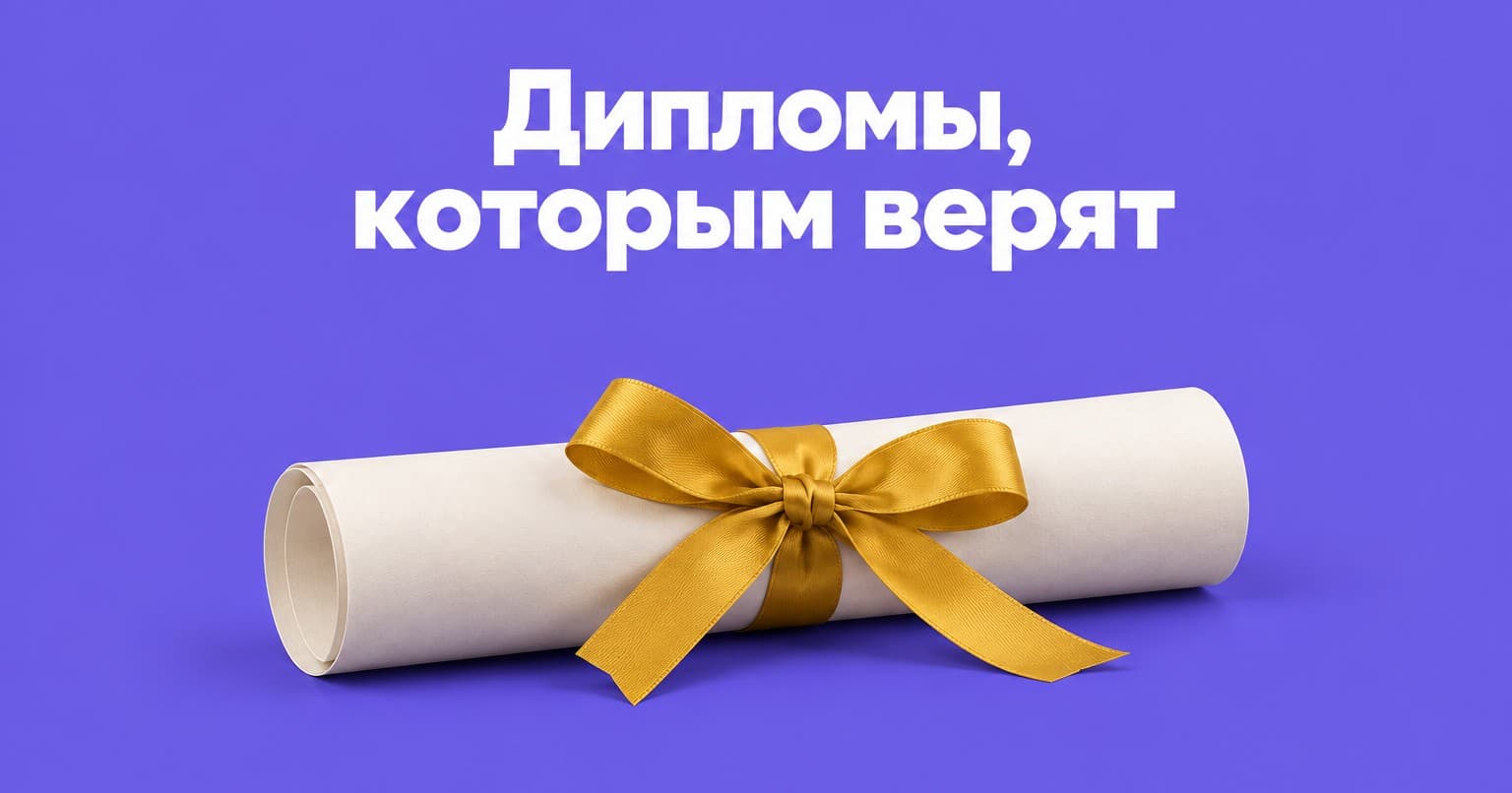 Диплом и сертификаты репетитора, разложенные на столе