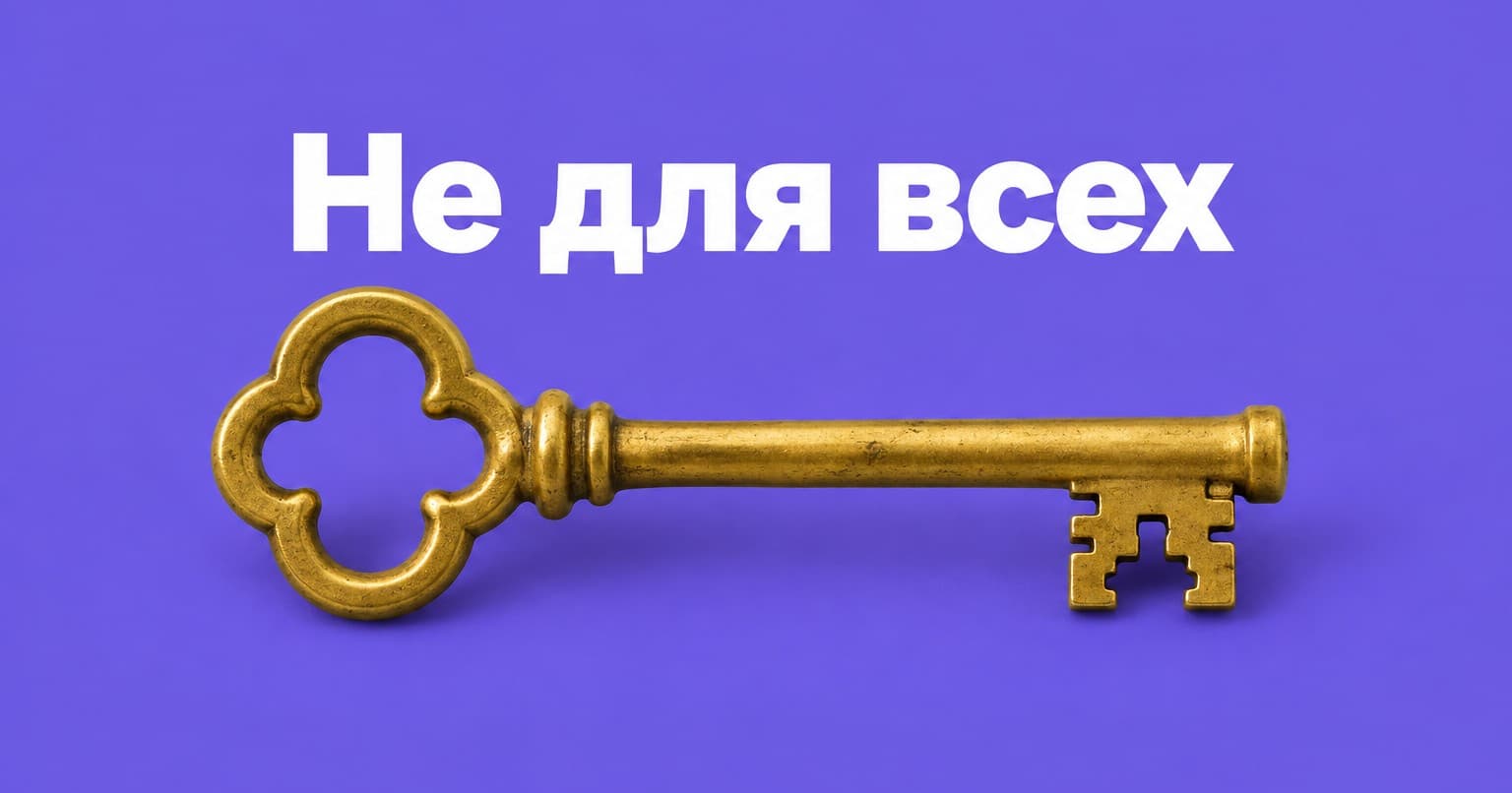 не для всех